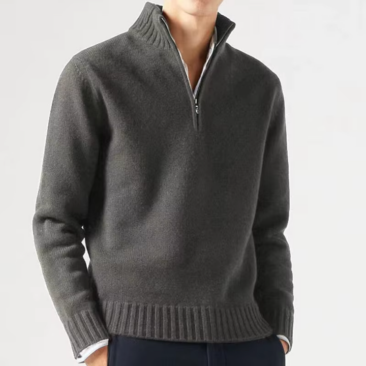 Leonardo| Pullover Mezza Zip