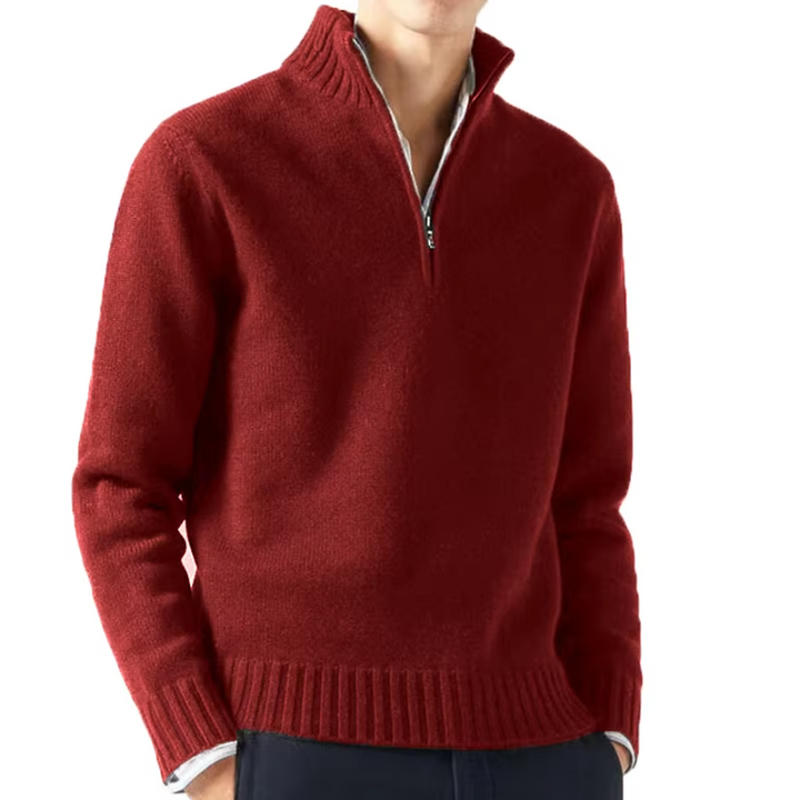 Leonardo| Pullover Mezza Zip