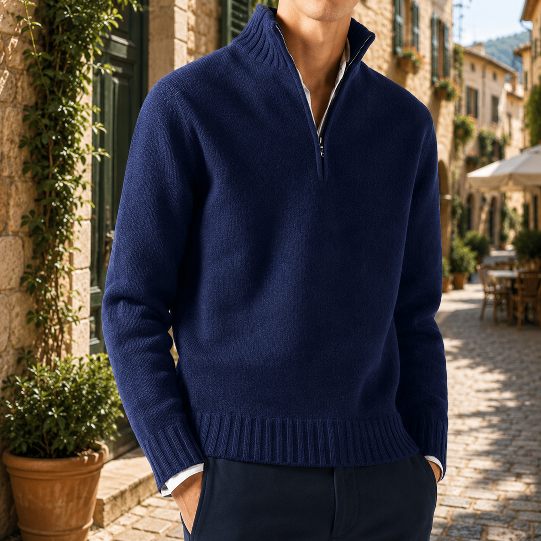 Leonardo| Pullover Mezza Zip