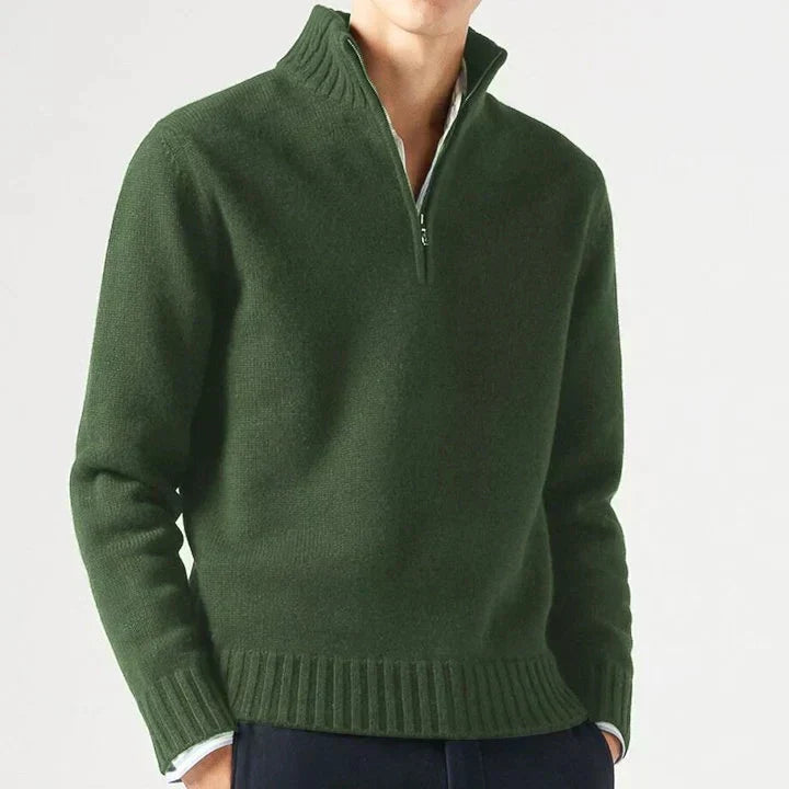 Leonardo| Pullover Mezza Zip
