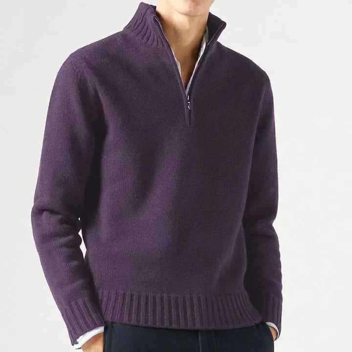 Leonardo| Pullover Mezza Zip