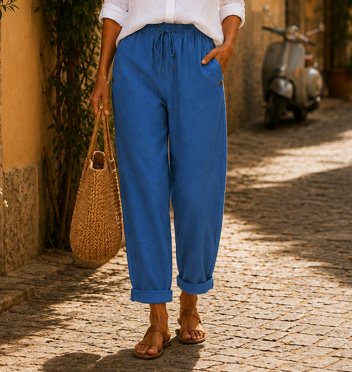 Martina | Pantaloni di Lino Leggeri