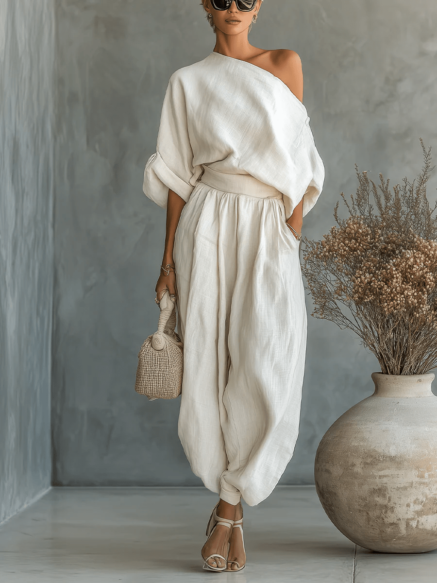 Isabella | Set 2 pezzi off-the-shoulder