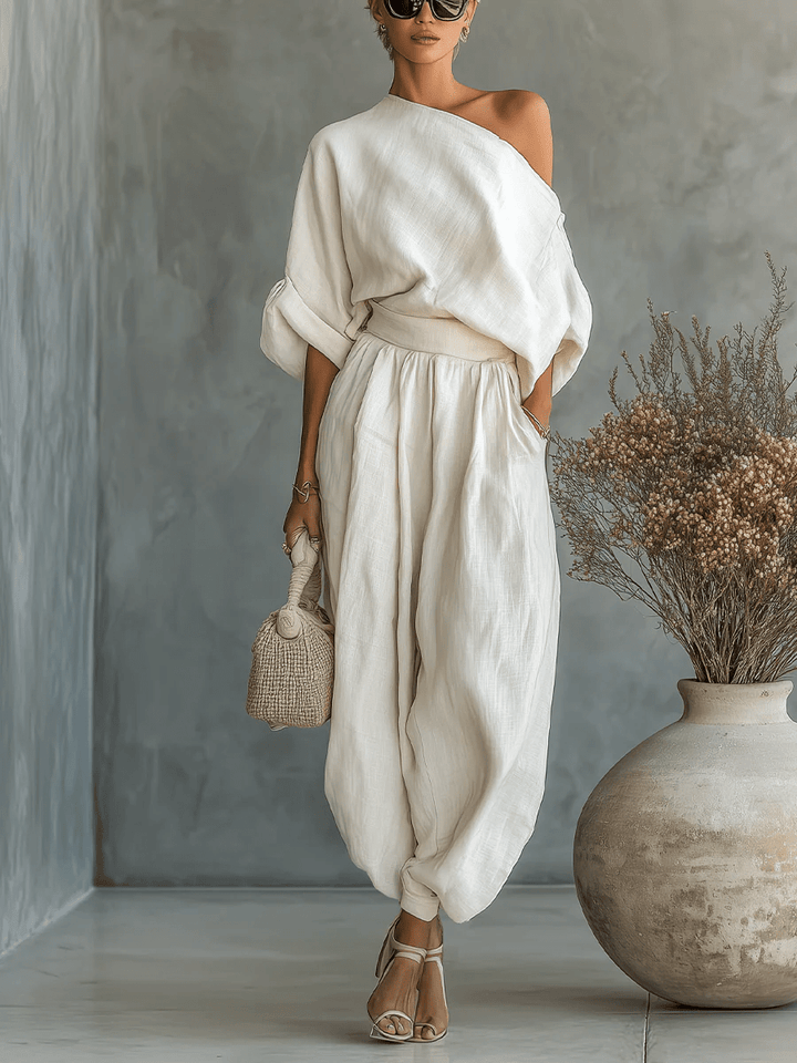Isabella | Set 2 pezzi off-the-shoulder